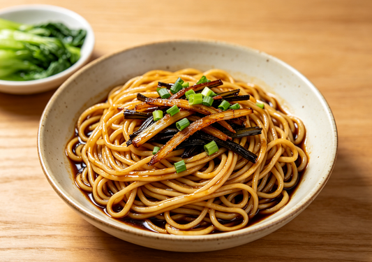 Scallion Oil Noodles e-Recipe