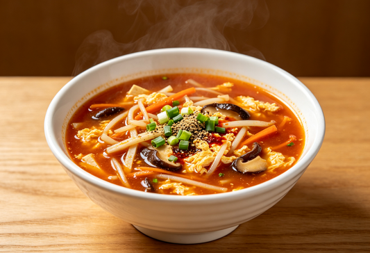 Quick Hot & Sour Soup e-Recipe