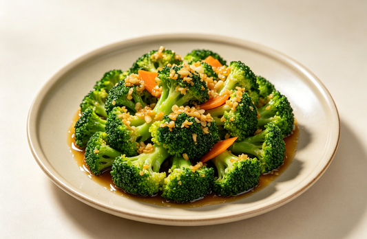 Garlic Stir-fried Broccoli e-Recipe
