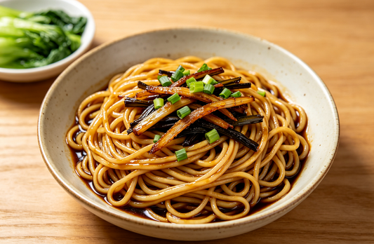 Scallion Oil Noodles e-Recipe